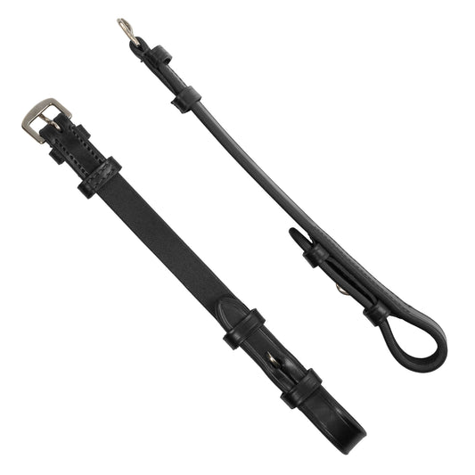 Cheekpieces - Billet - 5/8" Wide - Black