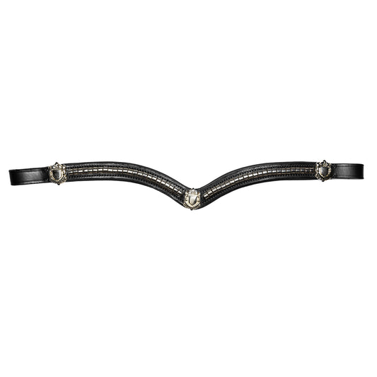 Browband - LEGACY - SS Clincher - Black
