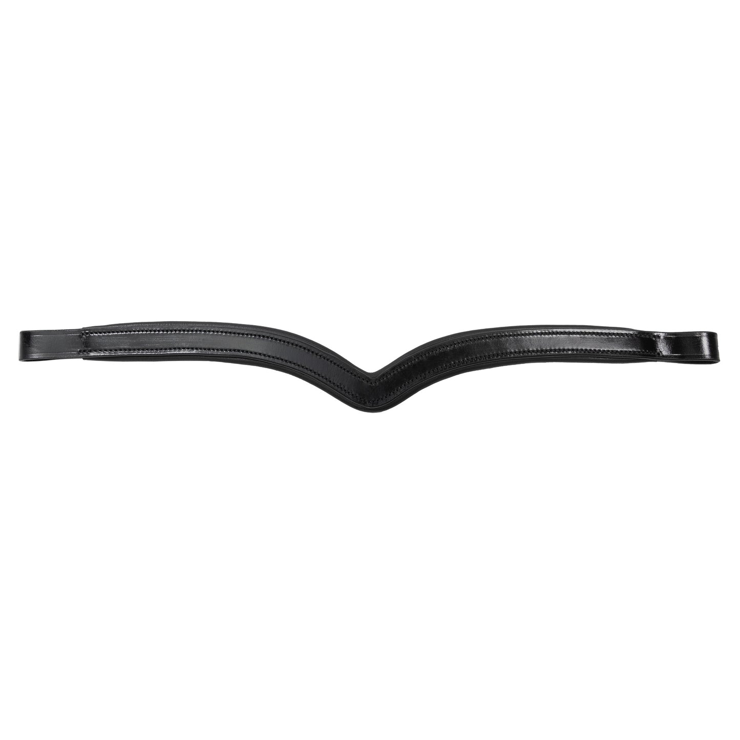 Browband - NOBLE - Flat V - Black