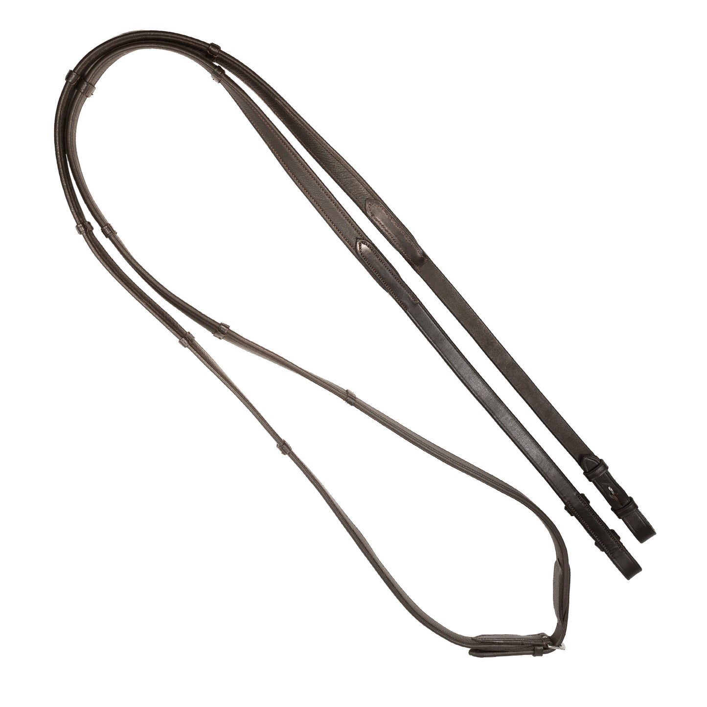 Reins - Show Padded Leather - Brown