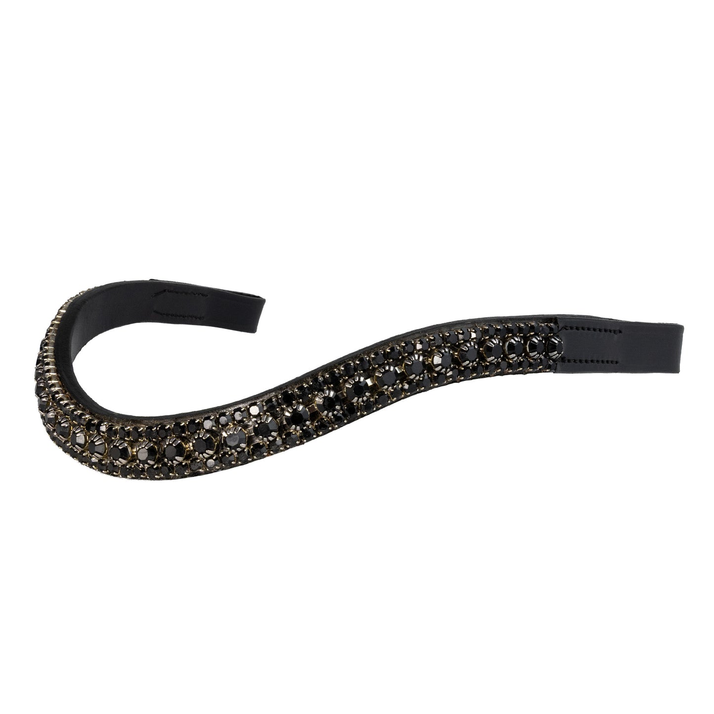 Browband - SHIMMER - Black Crystal - Black