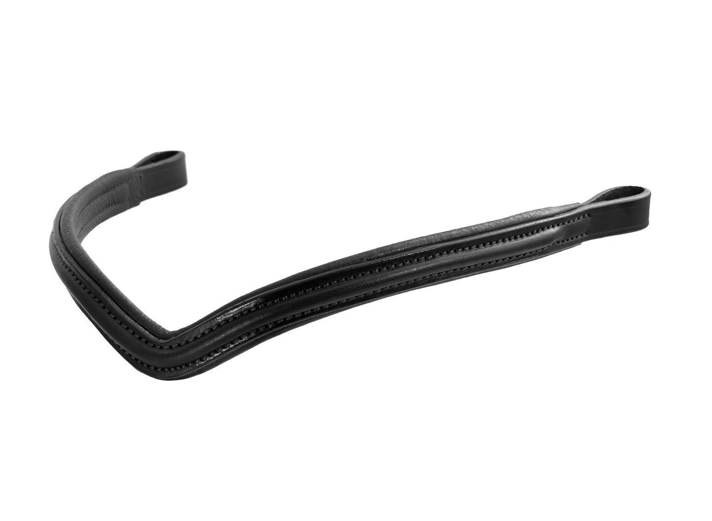 Browband - NOBLE - Raised V - Black