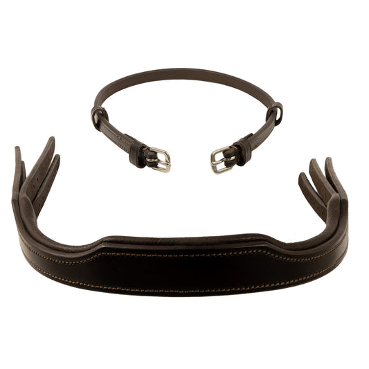 Crownpiece - Double Bridle - Brown