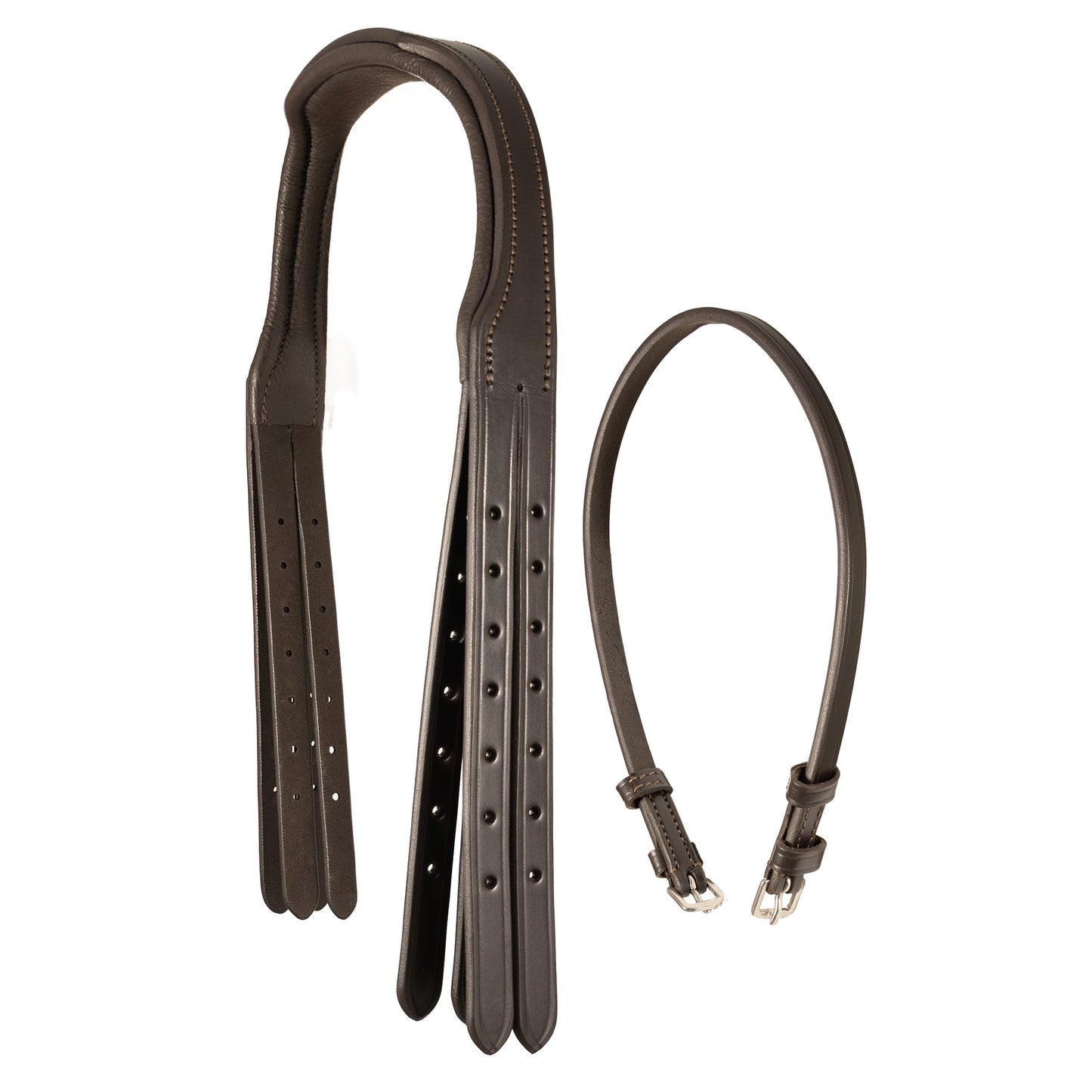 Crownpiece - Double Bridle - Brown