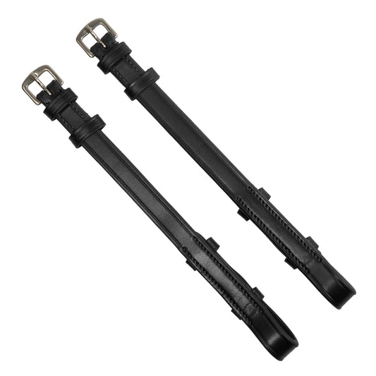 Cheekpieces - Billet - 5/8" Wide - Black