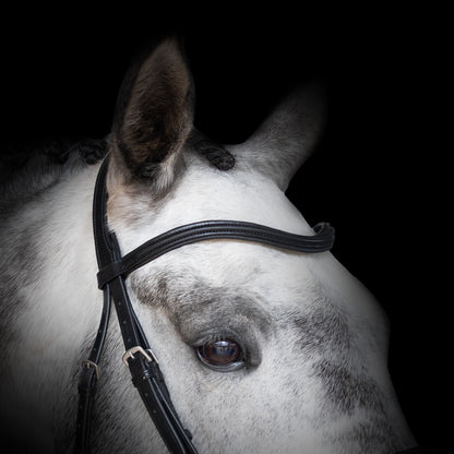 Browband - NOBLE - Raised Wave - Black