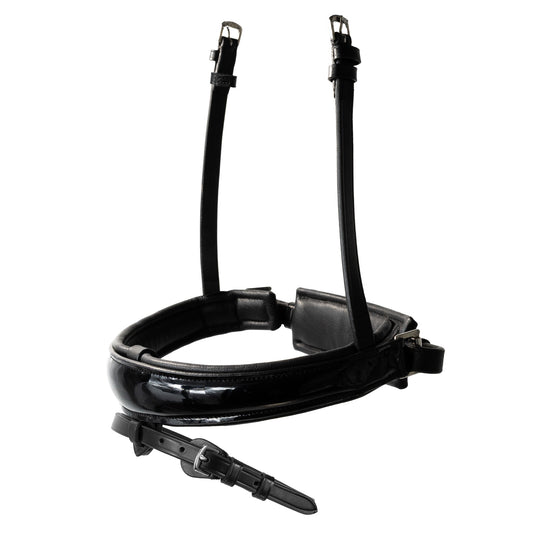 Noseband - PRIME - Converter Crank - Black Patent