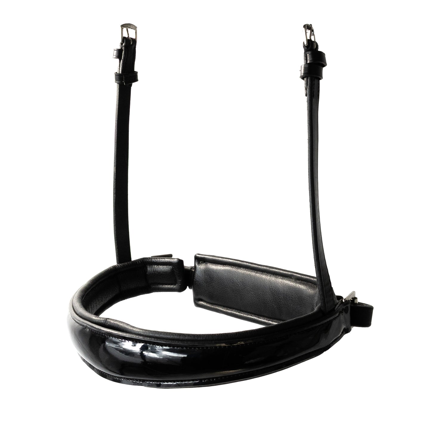 Noseband - PRIME - Converter Crank - Black Patent