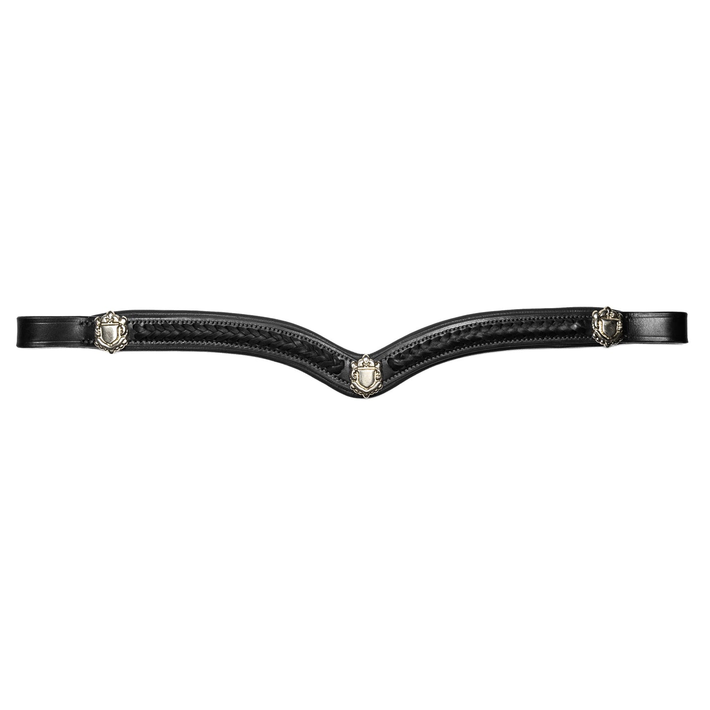 Browband - LEGACY - Plaited - Black