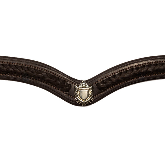 Browband - LEGACY - Plaited - Brown