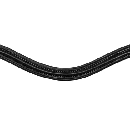 Browband - NOBLE - Raised Wave - Black