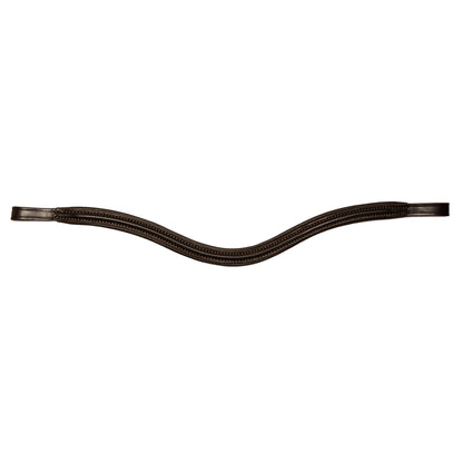 Browband - NOBLE - Raised Wave - Brown