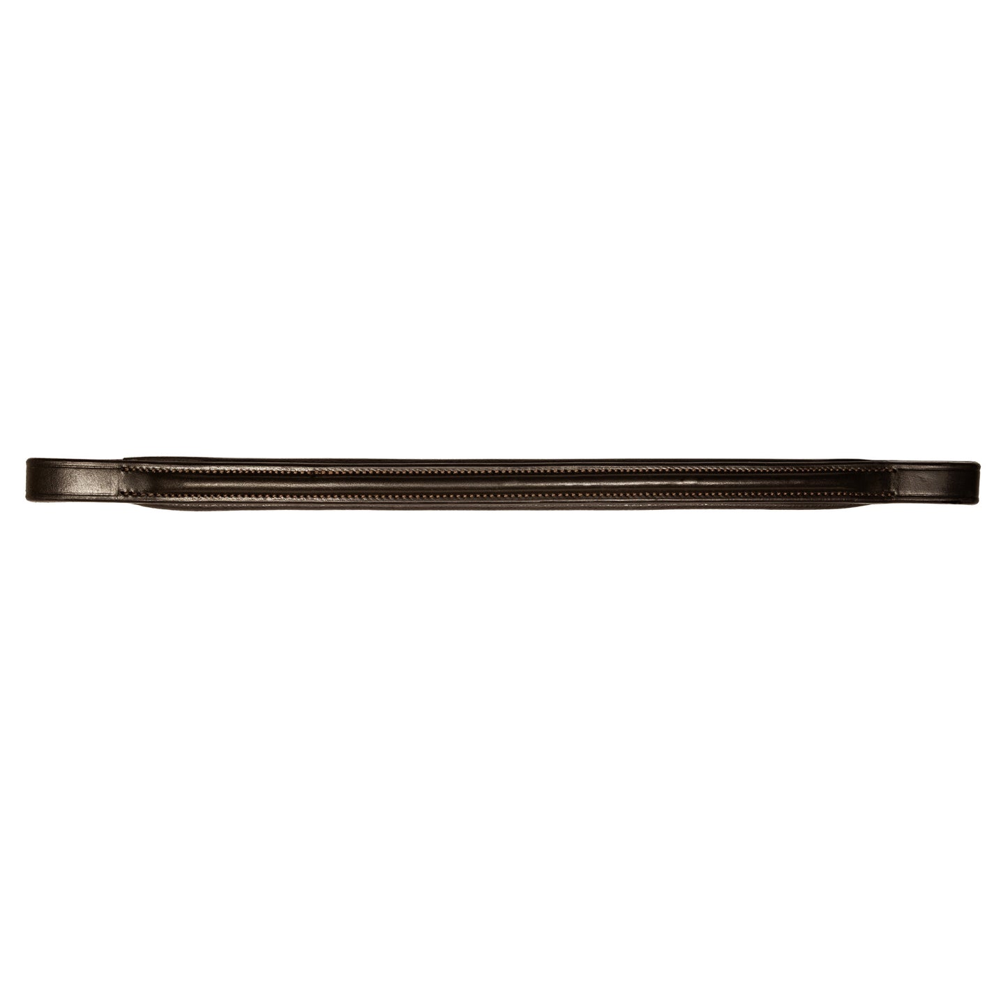 Browband - NOBLE - Raised Straight - Brown