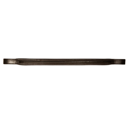 Browband - NOBLE - Raised Straight - Brown
