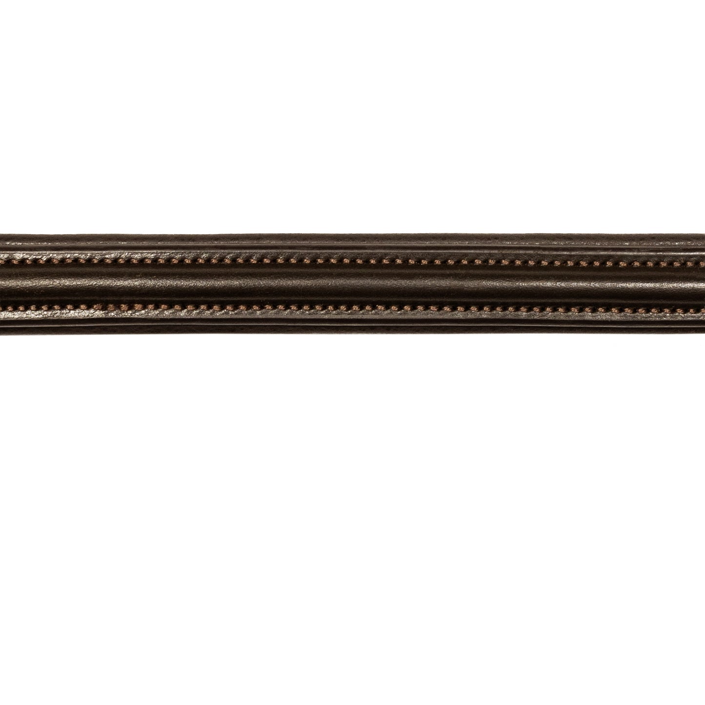 Browband - NOBLE - Raised Straight - Brown