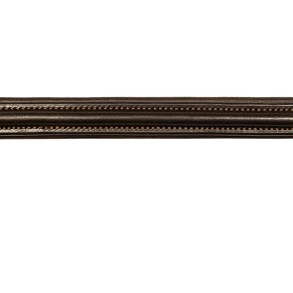 Browband - NOBLE - Raised Straight - Brown