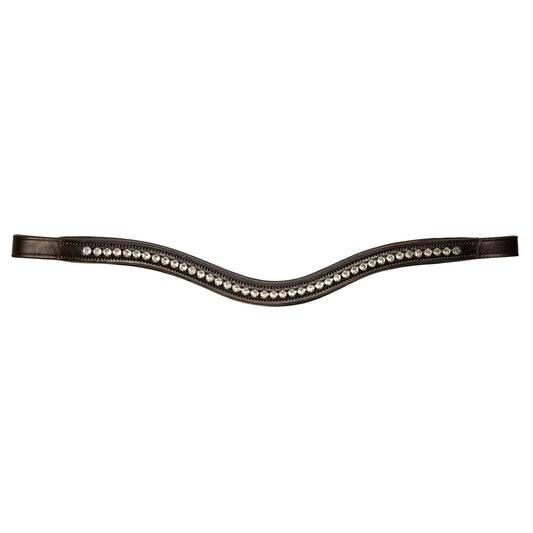 Browband - SPARK - Clear Crystal - Brown