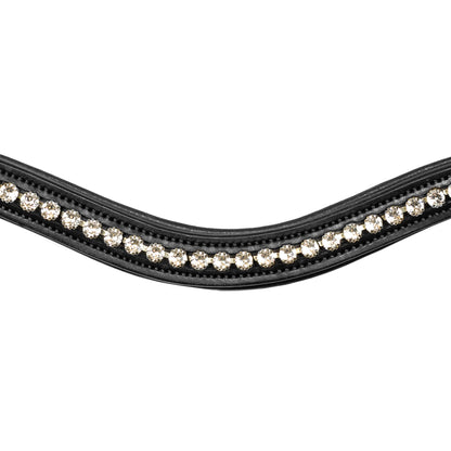 Browband - SPARK - Clear Crystal - Black