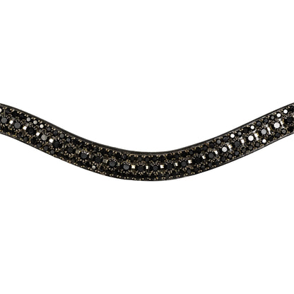 Browband - SHIMMER - Black Crystal - Black