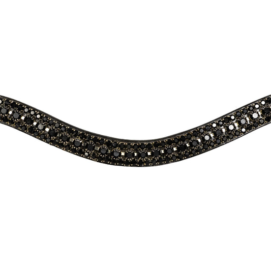 Browband - SHIMMER - Black Crystal - Black