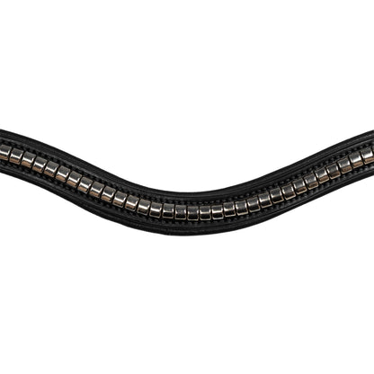 Browband - HERITAGE - SS Clincher - Black