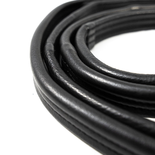 Reins - Padded Leather 5/8" - Black