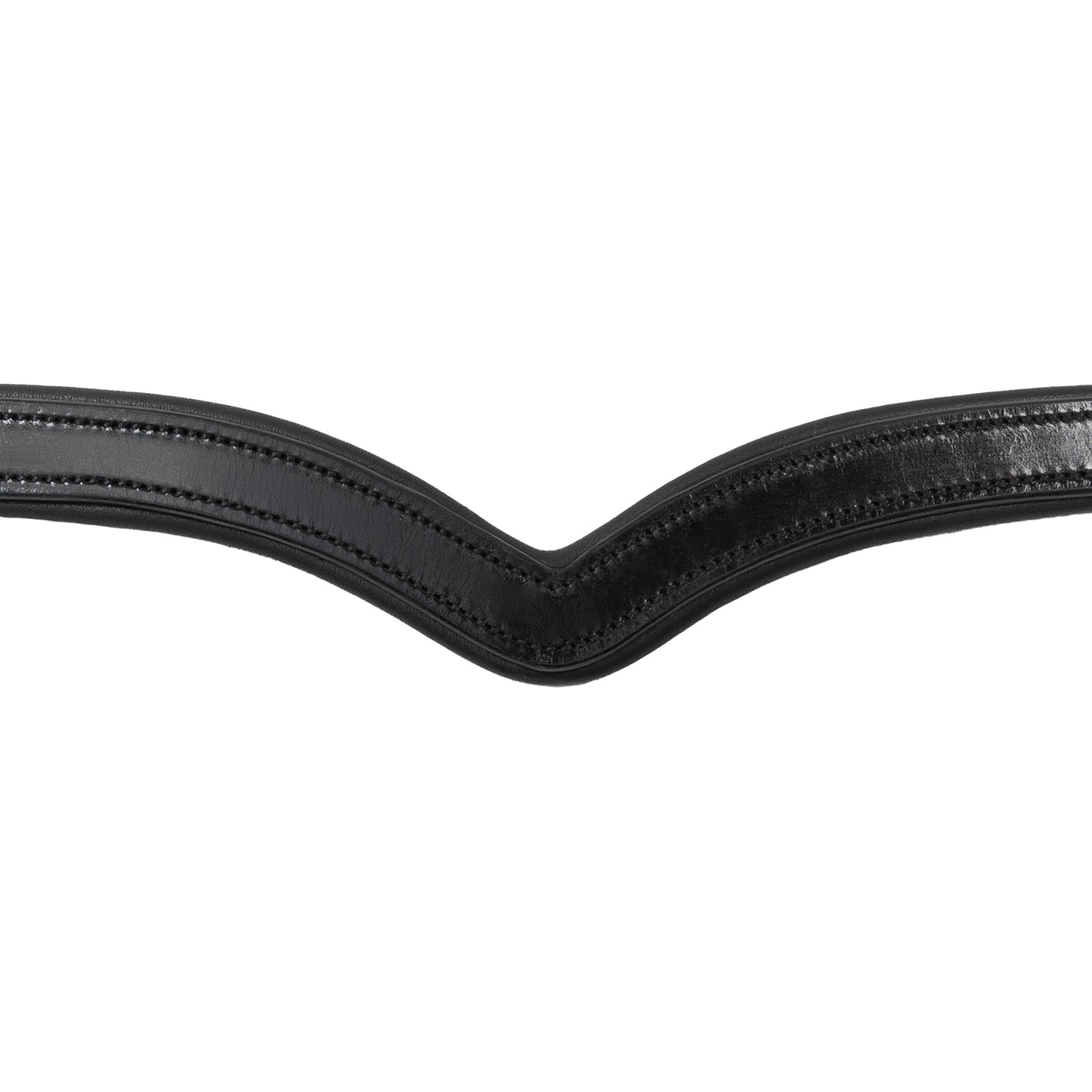 Browband - NOBLE - Flat V - Black