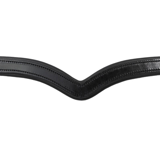 Browband - NOBLE - Flat V - Black