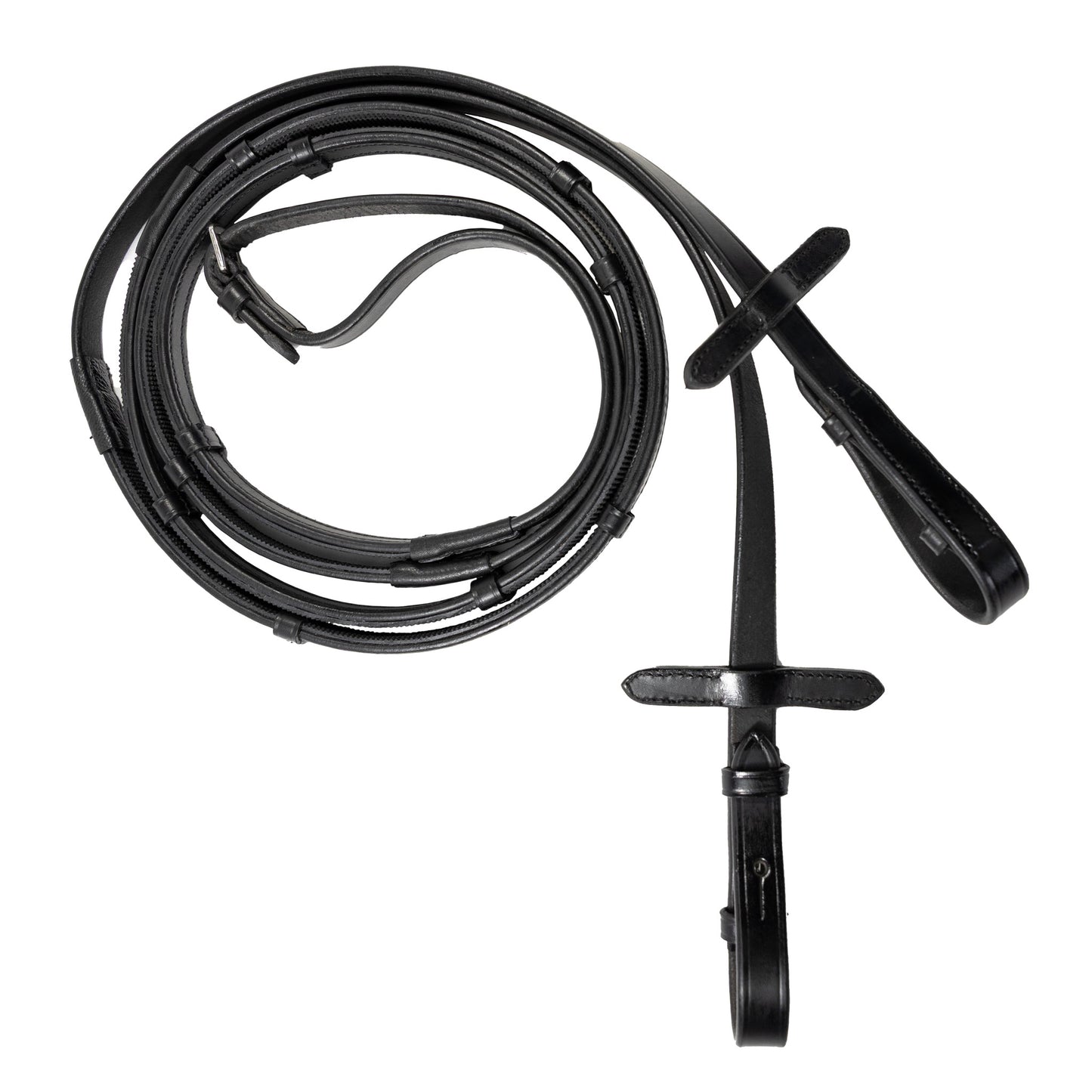 Reins - Leather with Rubber Insole - Black