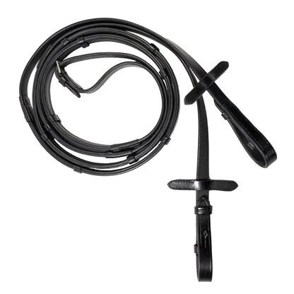Reins - Leather with Rubber Insole - Black