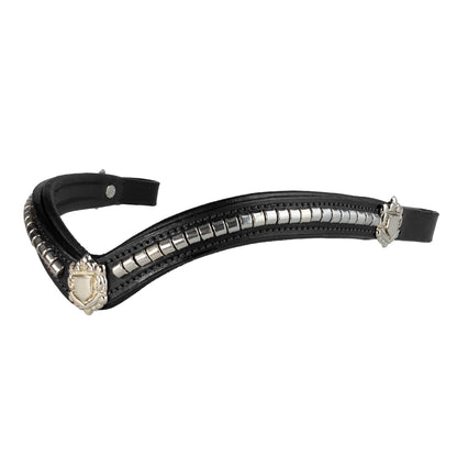 Browband - LEGACY - SS Clincher - Black