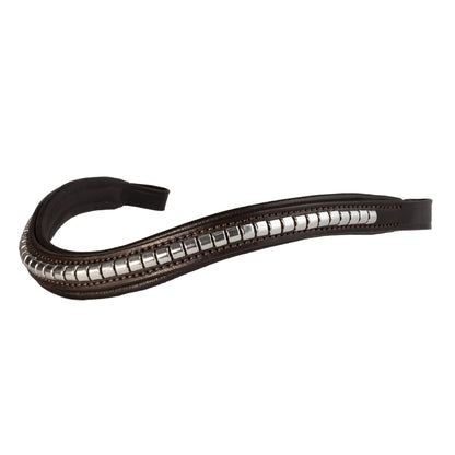 Browband - HERITAGE - SS Clincher - Brown