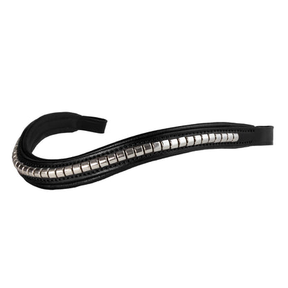 Browband - HERITAGE - SS Clincher - Black