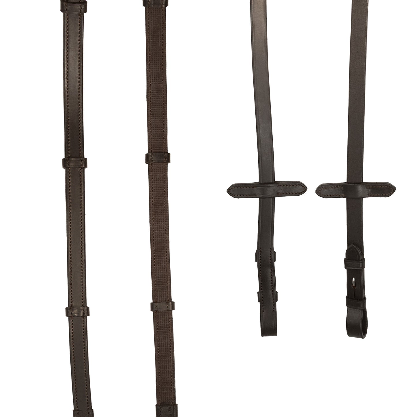 Reins - Leather with Rubber Insole - Brown