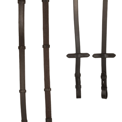 Reins - Leather with Rubber Insole - Brown