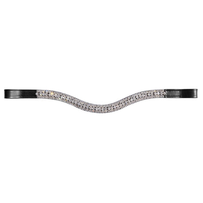 Browband - GLEAM - Clear Crystal - Black