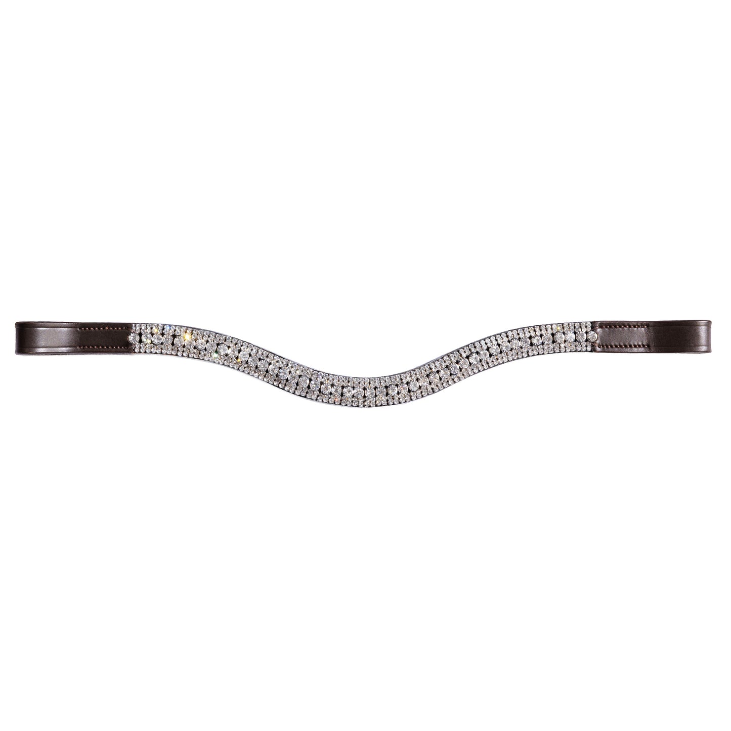 Browband - GLEAM - Clear Crystal - Brown