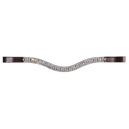 Browband - GLEAM - Clear Crystal - Brown