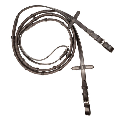 Reins - Rubber Grip - Brown